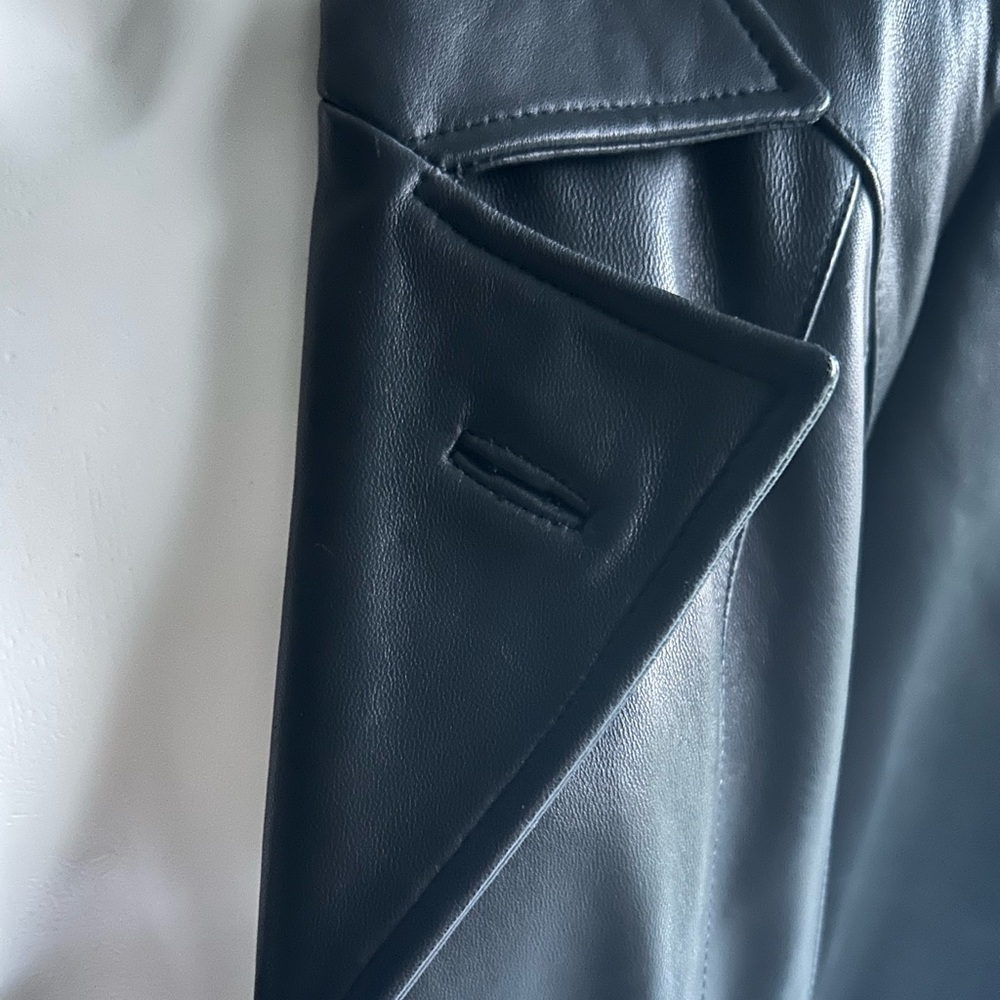 Wilsons Leather Classic Black Genuine Leather Jacket size XL - Picture 15 of 15